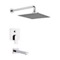 Chrome Tub and Shower Faucet Sets with 8